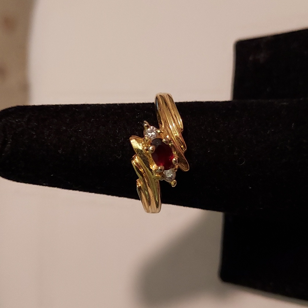 Ruby & Diamond 925 Ring
